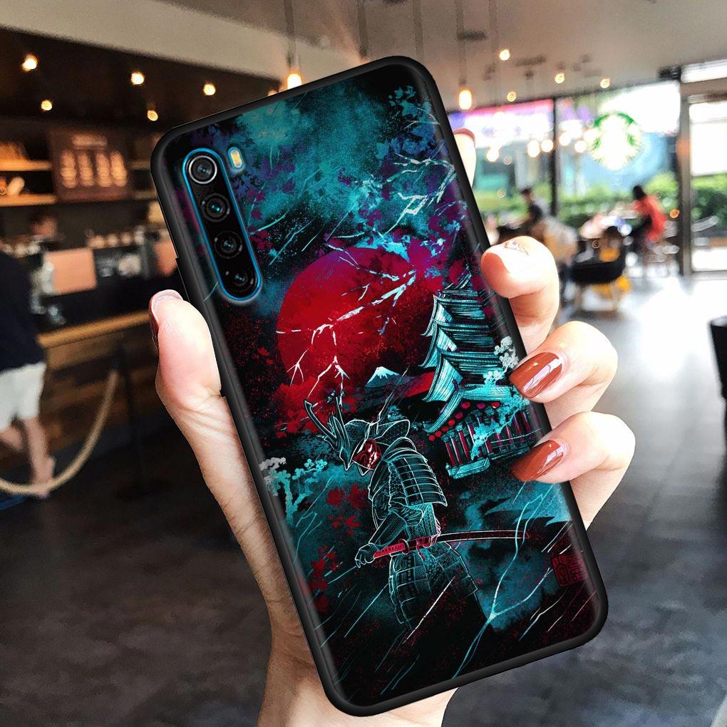 Чехол в японском стиле Art Samurai Couqe для Xiaomi Redmi 9 9C NFC 9T 10 10C 6 7 8 A K40 K50 Pro Plus Soft Shell Cover Cases Fundas