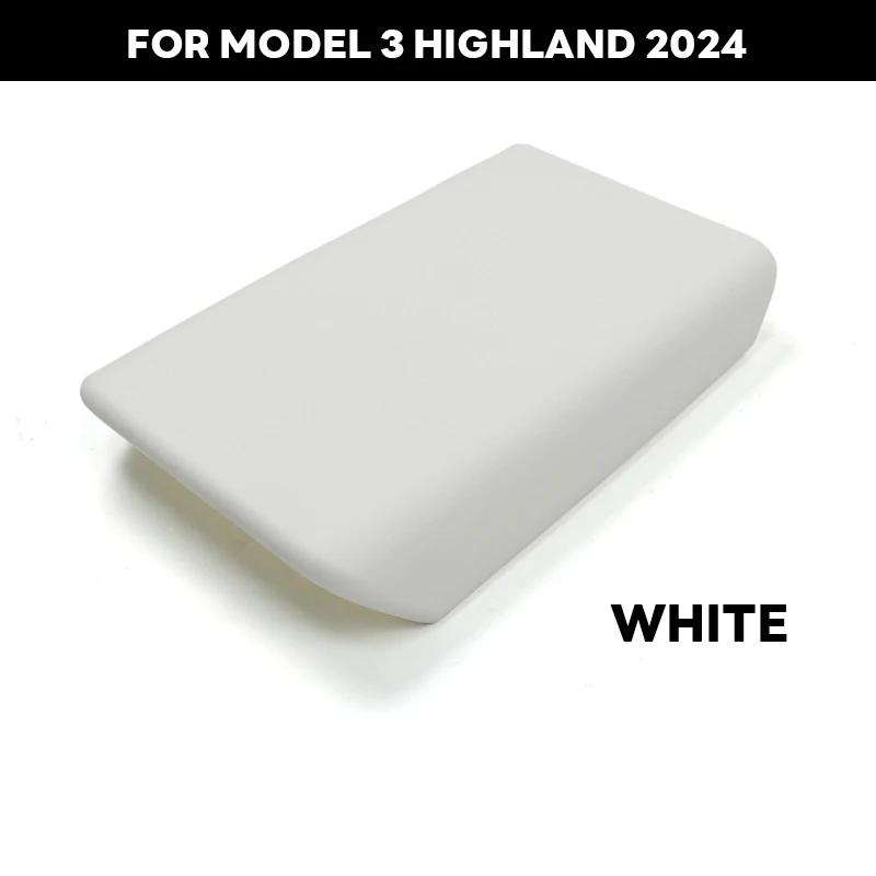 Премиальная накладка на подлокотник из ТПЭ для Tesla Model 3 Highland 2025, Model Y Juniper 2025, аксессуары-защита центральной консоли