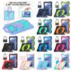 For Samsung Galaxy Tab A9,Samsung Galaxy Tab A9+ 360° Rotating Grip Heavy Duty Protection Stand TPU+PC 3in1 Anti-knock Shockproof Tablets PC Case