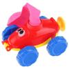 Balloon Launcher Aerodynamic Car Pump For Kids Yellow Car