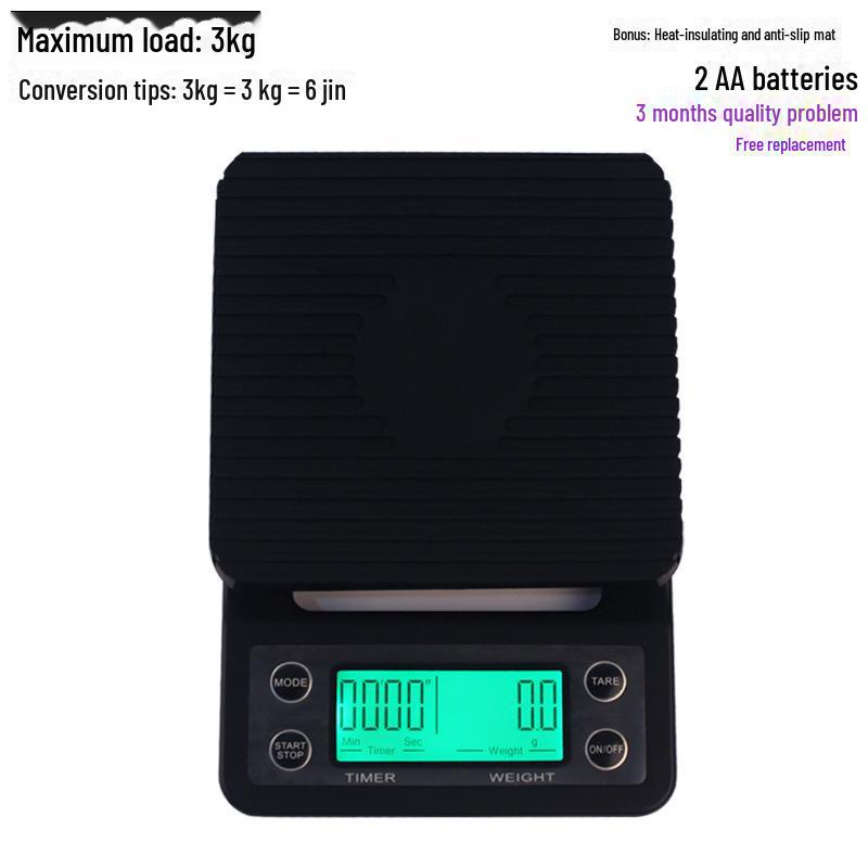 Кофейные весы V60 Precision с таймером — точность 0,1 г для заваренного вручную кофе одного сорта