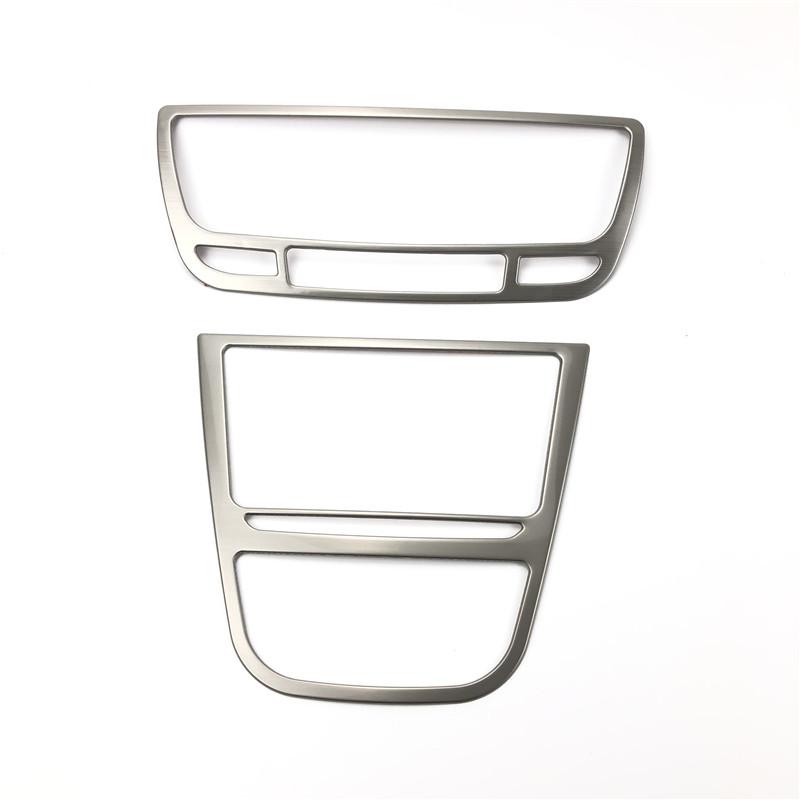 Car Accessories Center Dashboard Air Conditioning Outlet Air Vent Decoration Frame For Buick Encore OPEL VAUXHALL MOKKA