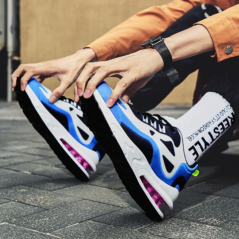 Новые медленные спортивные кроссовки мужские кроссовки с воздушной подушкой и пружинящей подошвой для бега средней школы повседневная обувь для молодежи 47 большой размер