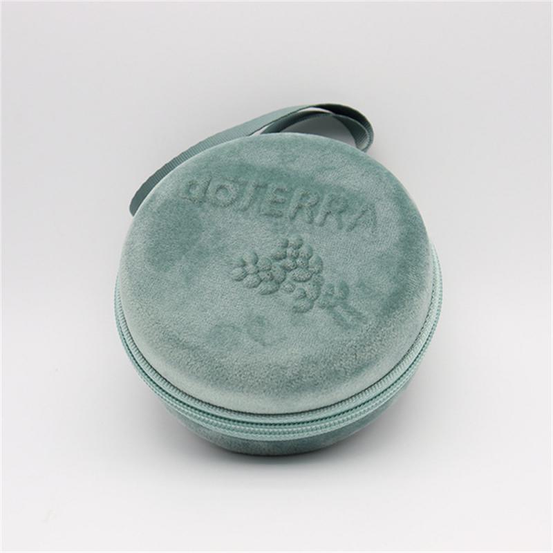 Круглая бутылка для эфирного масла, сумка для хранения, удобная для переноски. Сумка для хранения духов и лака для ногтей Eva Essential Oil Box