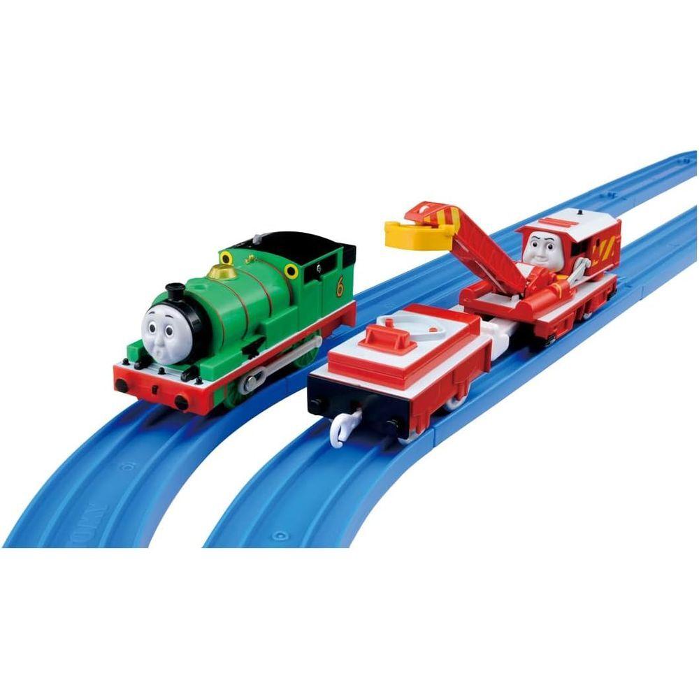 Takara Tomy Plarail Thomas Percy Rocky 3 and TS-17 & (Ages up)