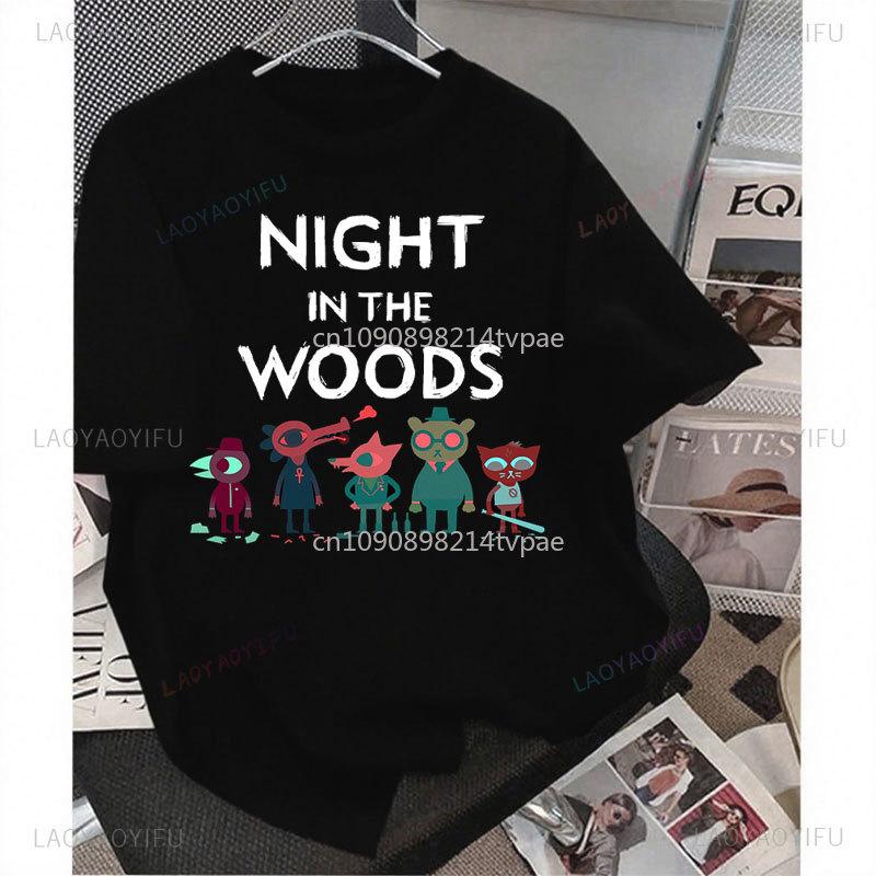 Camisetas Night In The Woods Mae Tshirt Ropa De Mujer Cotton Funny Cute Kawaii Originality Printed Game Shirt Streetwear Tee