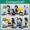 Demon Slayer Kimetsu No Yaiba Kamado Tanjirou Q Gacha Model Set With Pvc Material For Fans And Decoration