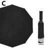 Reverse Umbrella 10 Reinforced Ribs LED Light Umbrellas Automatic With Reflective Stripe Windproof