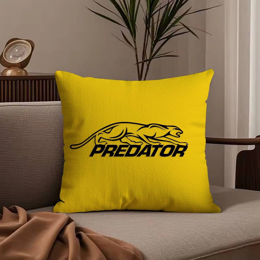 Brand Billiards P-Predator Pillow Case Anti-dustmite Pillowcase Invisible zipper silky short plush Sofa cushion cover