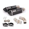 Для Ducati Monster 696 795 796 1100 Все Годы Мотоцикл Выхлопная Труба Среднего Звена Slip On Левый и Правый Глушитель Соединитель DB Killer