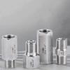 1/8" 1/4" 3/8" 1/2" 3/4" 1" BSPP Внутренняя Наружная 304 Нержавеющая Сталь Односторонний Обратный Клапан Вода Газ Масло Высокое Давление