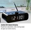 Мини FM-радио Портативный двойной будильник FM-радиоприемник Беспроводной Bluetooth-динамик MP3-плеер Поддержка воспроизведения с USB-накопителя