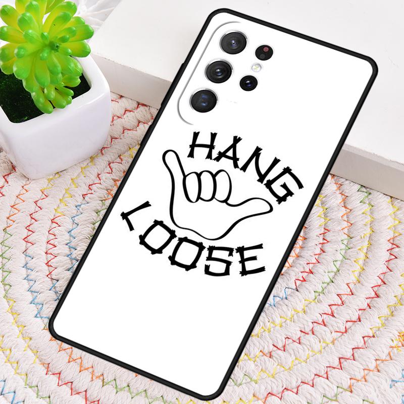 Чехол для телефона TPU Surfer Surf Hang Loose Shaka для Samsung Galaxy note 10 pro S26 S25 S24 S23 S22 Ultra Plus S21 FE S20
