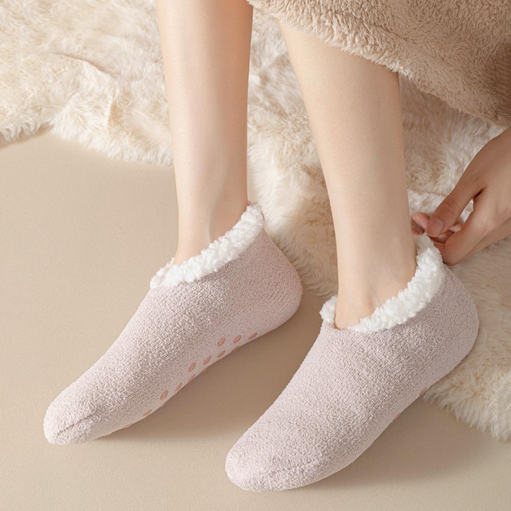 Утолщенные носки для пола Мягкие ковровые носки Новые носки-тапочки Дом