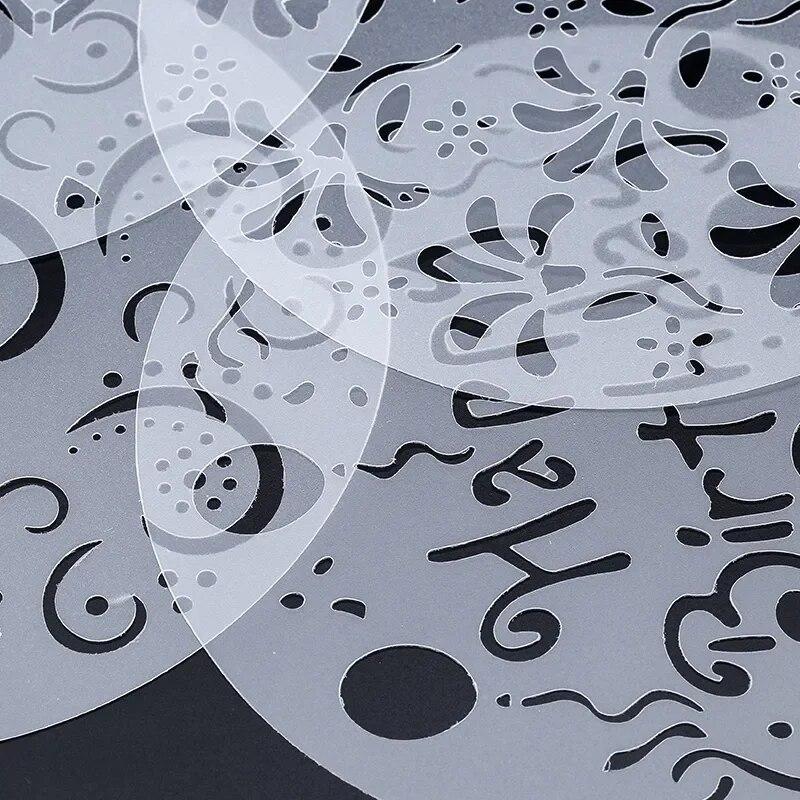 4 шт. трафареты для цветочного торта, пластиковая распылительная форма, украшение для торта на день рождения, свадебный торт, хлебобулочные инструменты, форма для выпечки «сделай сам», форма для помадки