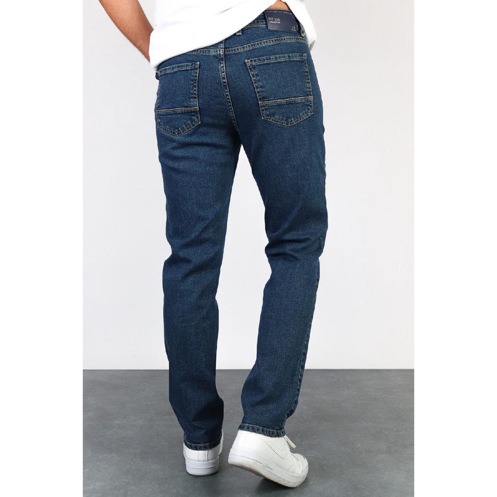 Мужские джинсы Ocean Blue, стандартный крой, гибкие джинсы из лайкры, джинсы Hlthe001976