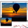 5D Diy Diamond Painting Hot Air Balloon Cross Stitch Full Diamond Embroidery Mosaic