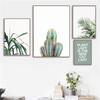 Белый тюльпан, зеленые суккуленты, алоэ монстера, растение, художественный плакат на скандинавскую тему, живопись на холсте и настенные панно для декора гостиной