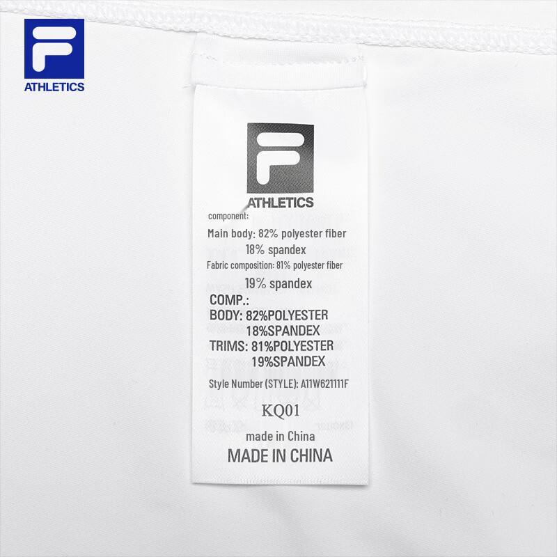 Fila Женская вязаная короткорукавная футболка с быстрым высыханием