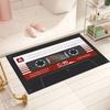 1 шт. Коврик для прихожей с узором из ленты, Ковер против пятен, Спальня, Гостиная, Коврик для пола в ванной комнате, Украшение семейной комнаты
