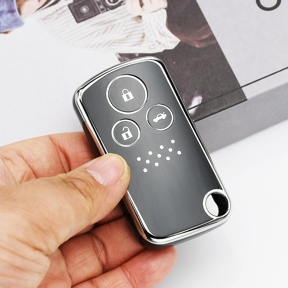 Для Honda Freed Spike Step WGN RG1 Spada CRZ CRV Fit Shuttle Fried Чехол-держатель из ТПУ Чехол для брелока автомобиля Аксессуары