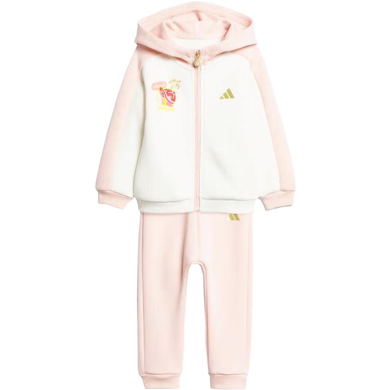adidas Вязаный спортивный костюм с капюшоном для девочки