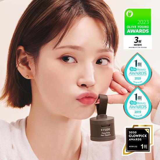 Etude Pangpang Hair Shadow 3.5G [Темно-коричневый/Светло-коричневый/Черный] Выберите 1 из 3 типов