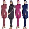 Muslim Lady Modesty Swimwear Swimsuit Full Cover Islamic Beachwear Arab Burkini