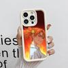 Вечное Лето Алиса Утолщенный ТПУ Чехол для Мобильного Телефона для iPhone 17 16 15 14 13 12 11 Air Pro Max Plus Цветной Чехол