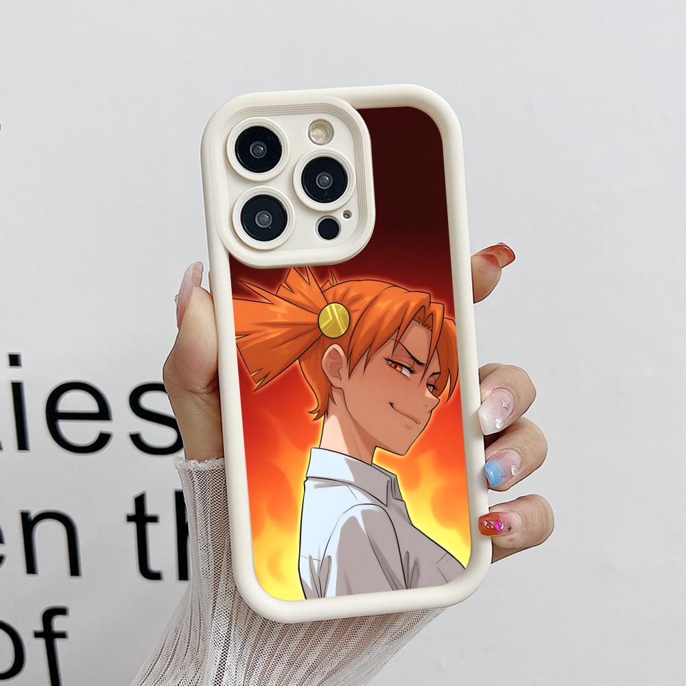 Вечное Лето Алиса Утолщенный ТПУ Чехол для Мобильного Телефона для iPhone 17 16 15 14 13 12 11 Air Pro Max Plus Цветной Чехол