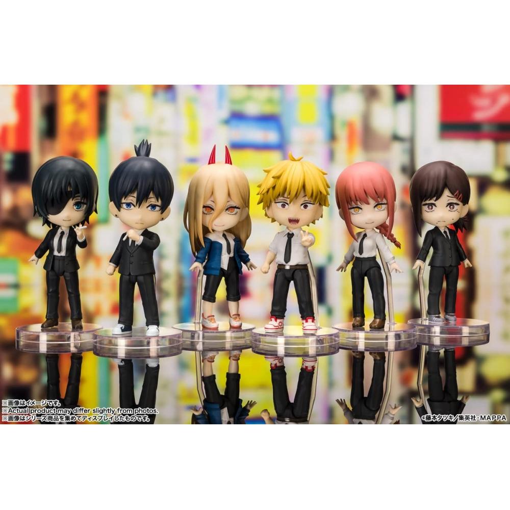 Фигурка Figuarts mini Chainsaw Man Makima размером около 90 мм, окрашенная из ПВХ и АБС-пластика, подвижная