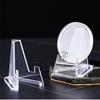 Transparent Acrylic Coin Display Rack Small Shelf Pocket Card Storage Rack Commemorative Coin Holder Capsule Holder