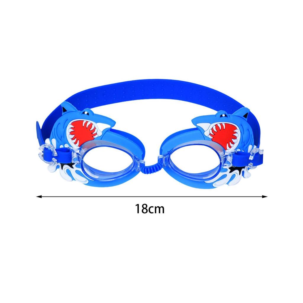 Children's Swimming Goggles Adjustable Pool Glasses Cardboard Anti-fog Silicone Waterproof