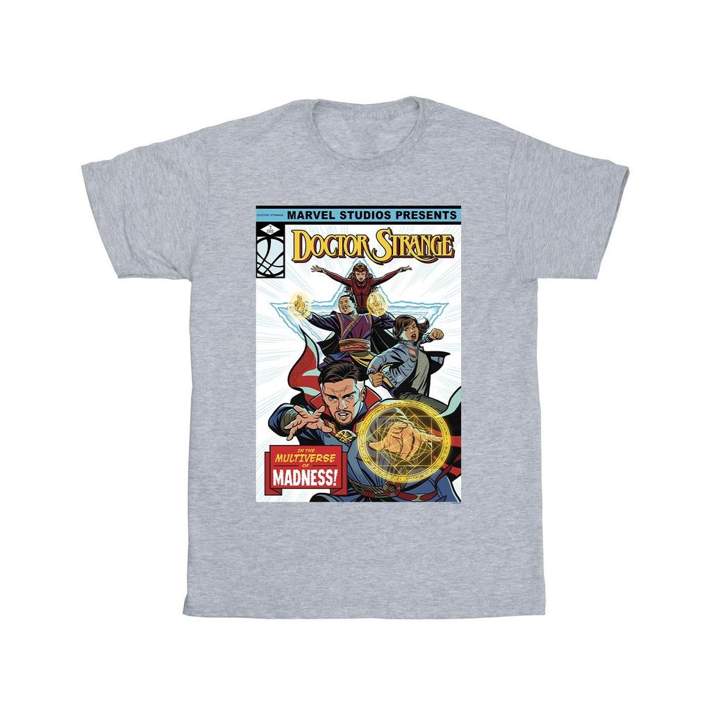 Marvel Mens Doctor Strange Comic Cover T-Shirt