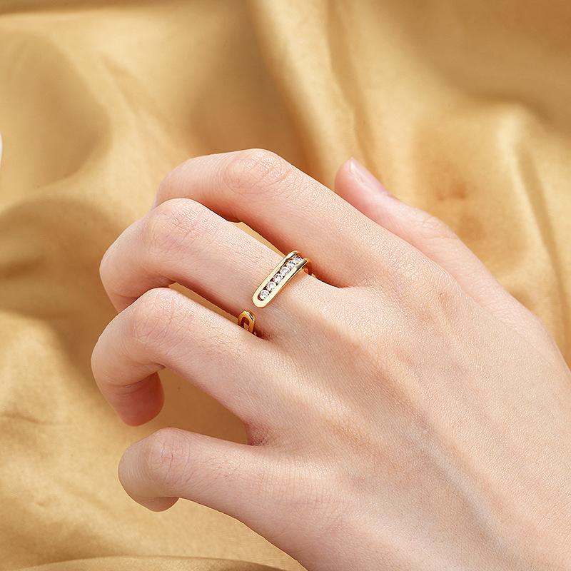 Классическое кольцо Lindon из медного сплава с цирконием, женские ювелирные изделия, свадебный подарок для вечеринки