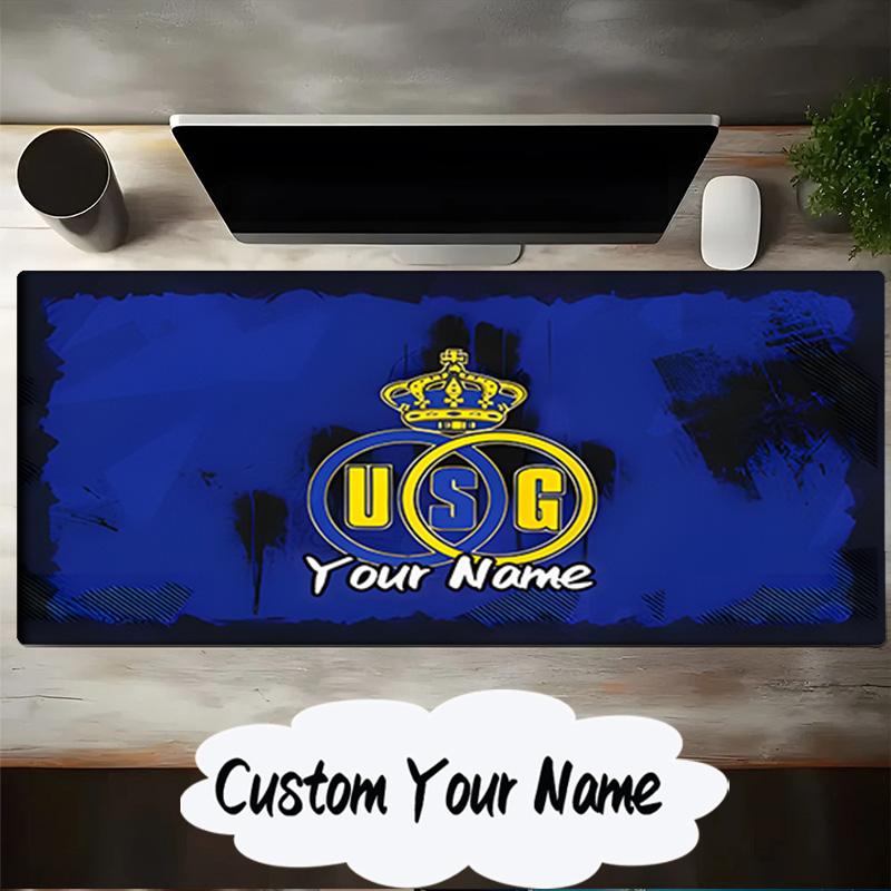 Custom Name Mouse pad Golden Crown Symbol Royale Mouse pad, Gaming Mouse Pad, keyboard pad, Desk Decor for computer notebook Fan Birthday Gift