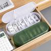 Data Cable Organizer Large Capacity Household Supplies Plastic Desktop Charging Plug Data Cord Storage Case Useful Storing