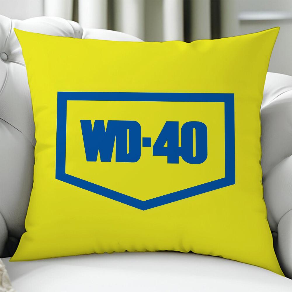 WWD Logo Fashion cushion cover Birthday Anniversary Gifts Double Sided Printed Zipper Cushion Cover Soft Skin Bedding