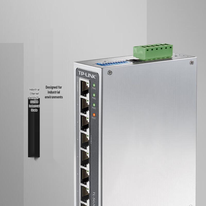TP-Link TL-SG2008 Industrial 8-Port Gigabit Ethernet Switch