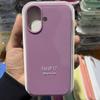 Роскошный чехол из жидкого силикона однотонный, с мягким покрытием, для iPhone 17 Pro Max Air 16E 15 14 Plus, с защитой камеры, противоударный, полный комплект