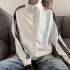 Y2k Preppy Style Elegant Свободный крой Куртка с поясом Женская Корейский Стиль Тонкая Одежда Бейсбольная Форма Harajuku Модный Дизайн Пальто Повседневный