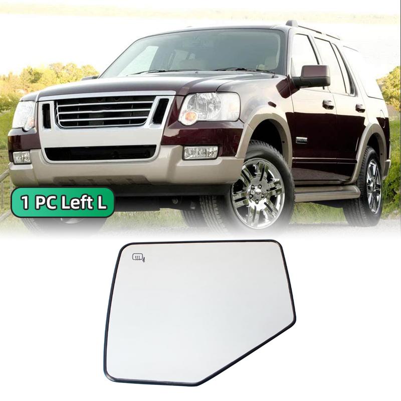 Для Ford Explorer 2006 2007 2008 2009 2010 Внешнее Зеркало Заднего Вида Боковое Стекло Линза С Подогревом 6L2Z-17K707-E 6L2Z-17K707-C