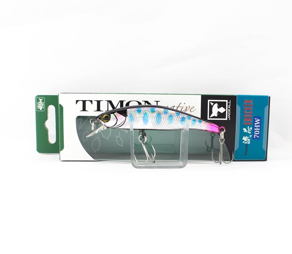 Jackall Timon Ryushin Knocker 70 HW Тонущая приманка Yoneshiro Black (0846)