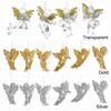 4/6pcs New New Year Gift Home Party Angel Pendant Xmas Tree Decor Christmas Decorations Christmas Hanging Ornaments