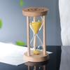 5 минут деревянные песочные часы мини настольные украшения песочные часы креативные таймеры кухонные песочные часы для игры класс дети