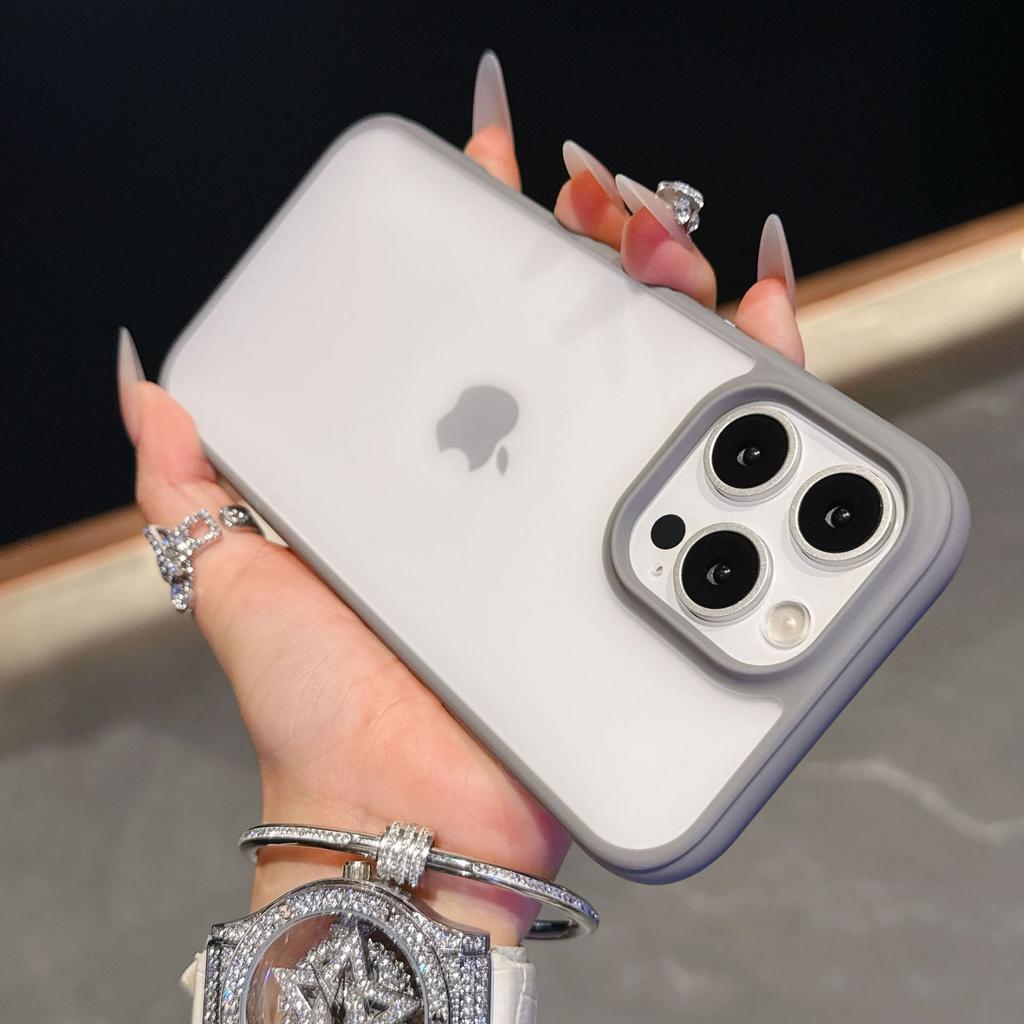 Applicable To Apple 13PROMAX Mobile Phone Case Fantasy Color Matte Skin Feeling IPhone 16 Anti-fall Protection Case