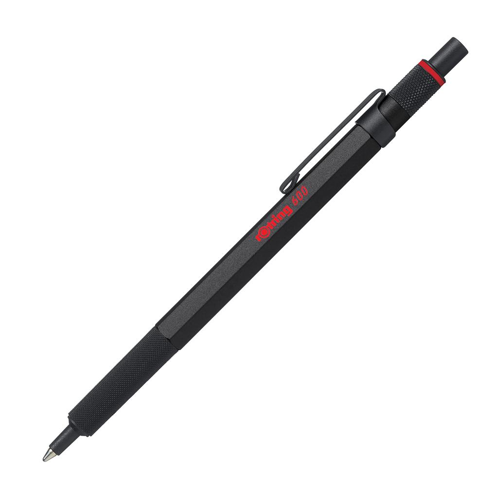 Rotring rOtring600 Ballpoint Medium Presentation Knock Drafting Regular Imported Product 2032577 Pen, Black, M, Point, Oil-based, Box, Type,