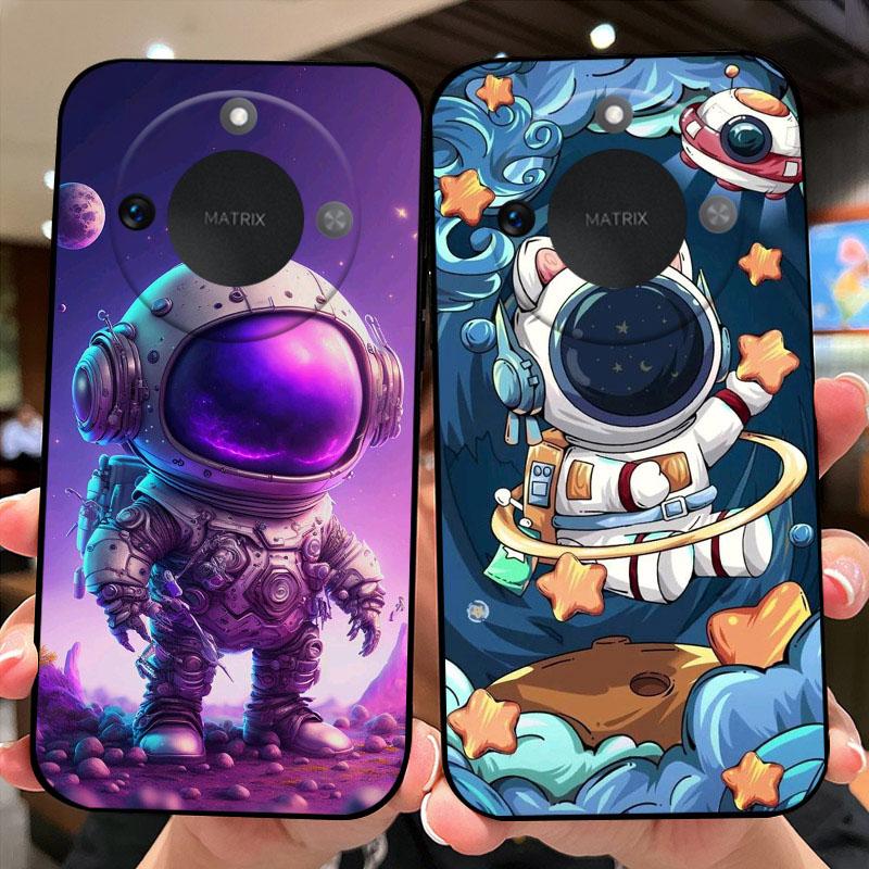 Чехол для Honor X9c Smart 5G Мягкий Силикон ТПУ Чехол для Телефона Для Huawei Honor X60 Защитный Fundas Бампер Мультяшный Цветной Раскрашенный