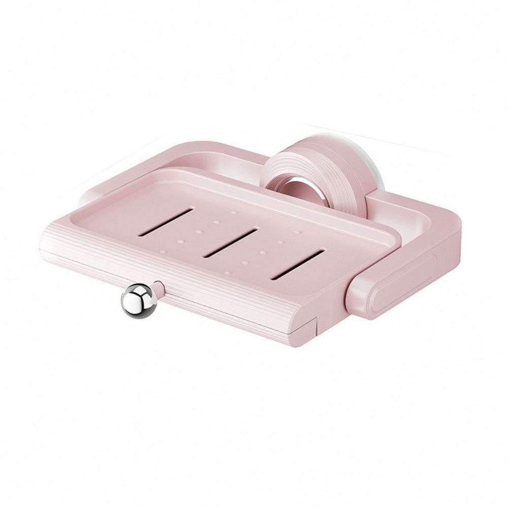 Настенная вращающаяся мыльница на присоске, неперфорированная полка для хранения мыла, туалет