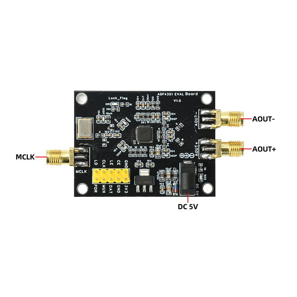 11M-1.1GHz ADF1111 PLL RF Источник Радиочастотного Сигнала Плата Разработки Модуль Передачи Сигнала Электронный Набор